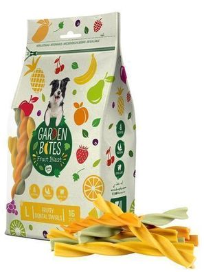 GARDEN BITES Fruity Dental Swirls L 16 cm (16 Stück) 270 g