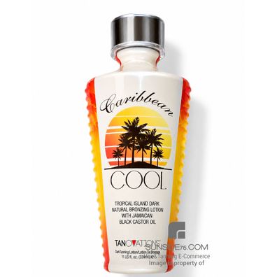 TanOvations/ Carribean Cool "Tropical Dark Bronzing Lotion"330ml/ Solariumkosmetik