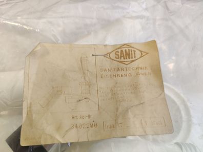 Sanit Ab- und Überlauf für Brausewanne mit Standrohr (Messing) 3402200