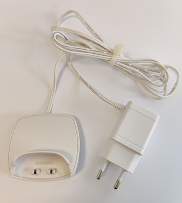 Original AVM Ladestation Dock für Fritz!Fon C6, mit Netzteil, weiß
