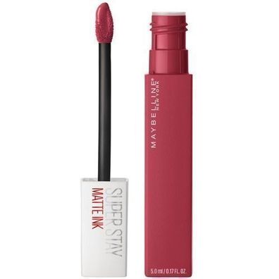Maybelline Super Stay Matte Ink Flüssiger Langzeit-Lippenstift Nr. 80 Ruler, 5 m