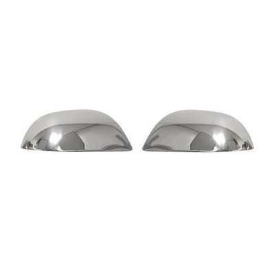 Spiegelkappen Spiegelabdeckung für Skoda Octavia 2009-2013 Edelstahl Silber 2tlg