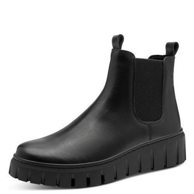 Marco Tozzi Chelsea Boot - Schwarz Kunstleder