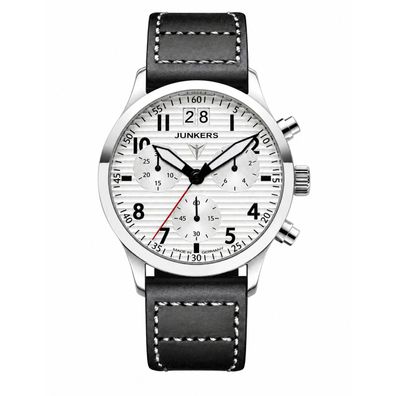 Junkers Herren Armbanduhr 9.23.02.03 Flieger D-2000 mit Großdatum