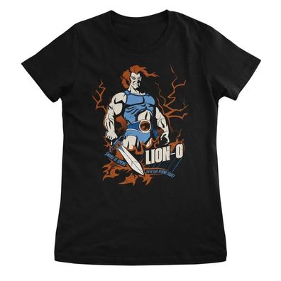 Thundercats Damen T-Shirt Lion-O Crack Girly Tee WB-5-TCTS008W