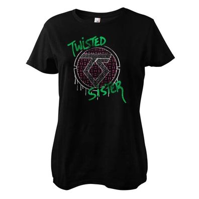 Twisted Sister Damen T-Shirt Bone Splash Girly Tee WMX-5-TWS007W
