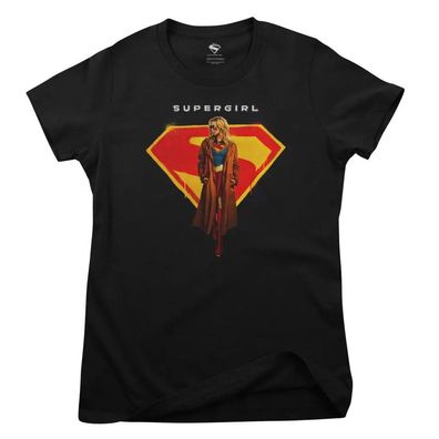 Supergirl Damen T-Shirt Kara Zor-EL Girly Tee WB-5-SUPGIRL005W