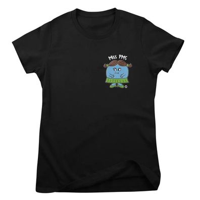 Todd Goldman Art Damen T-Shirt Miss Pms-ToddArt Girly Tee TDA-5-LILO022W