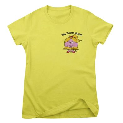 Todd Goldman Art Damen T-Shirt Miss Drama Queen-ToddArt Girly Tee TDA-5-LILO014W
