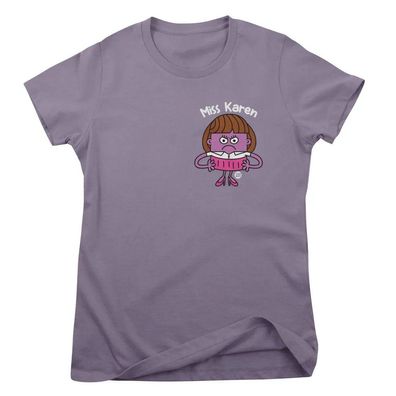 Todd Goldman Art Damen T-Shirt Miss Karen-ToddArt Girly Tee TDA-5-LILO019W