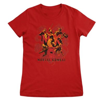 Mortal Kombat Damen T-Shirt II Fighters Girly Tee WB-5-MKII003W
