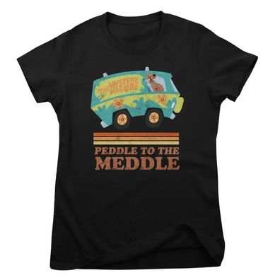 Scooby Doo Damen T-Shirt Pedal TO The Meddle Girly Tee WB-5-SBD014W