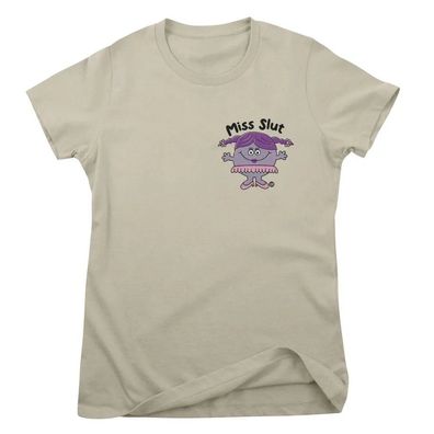 Todd Goldman Art Damen T-Shirt Miss Slut-ToddArt Girly Tee TDA-5-LILO023W