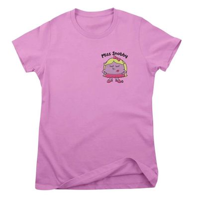 Todd Goldman Art Damen T-Shirt Miss Snobby-ToddArt Girly Tee TDA-5-LILO024W