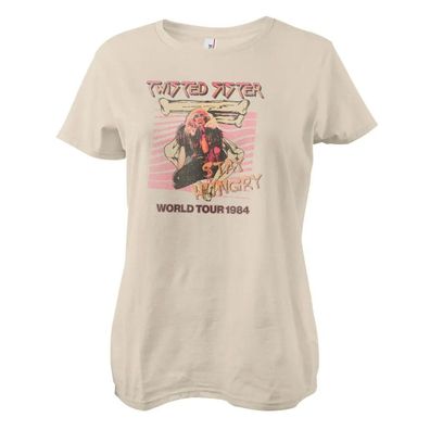Twisted Sister Damen T-Shirt World Tour 1984 Girly Tee WMX-5-TWS005W