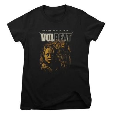Volbeat Damen T-Shirt God OF Angels Trust Goat Girly Tee WMX-5-VB009W