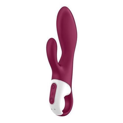 Beheizbarer Rabbit Vibrator in Violett - Heißes Vergnügen mit diesem Satisfyer E