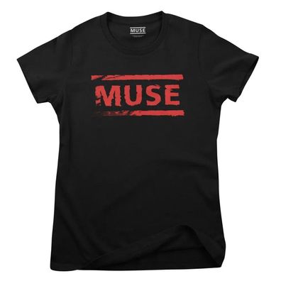 Muse Damen T-Shirt Logo Girly Tee WMX-5-MUSE002W
