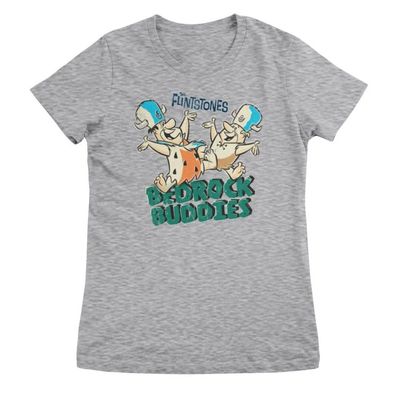 The Flintstones Damen T-Shirt Bedrock Buddies Girly Tee WB-5-FLINT005W