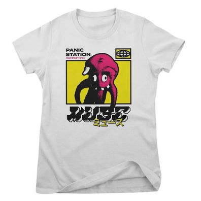Muse Damen T-Shirt Panic Station Girly Tee WMX-5-MUSE010W