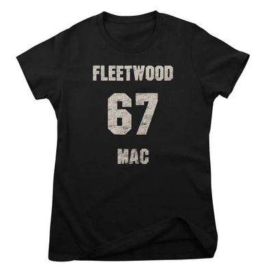 Fleetwood Mac Damen T-Shirt 67 Distressed Girly Tee WMX-5-FLMC001W