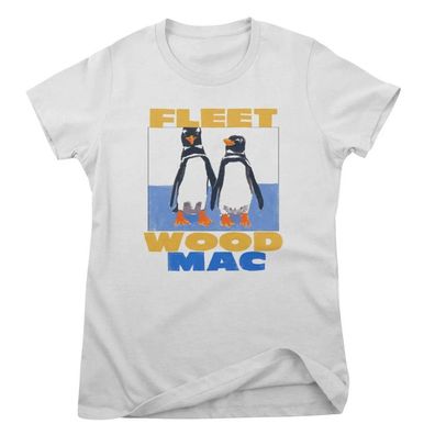 Fleetwood Mac Damen T-Shirt Painting Cover Girly Tee WMX-5-FLMC004W