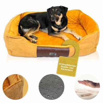 Dear Darling DD-04 Orthopädisches Luxus Katzenbett Hundebett Memory Schaum