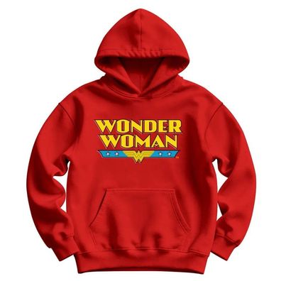 Wonder Woman Kinder Hoodie Logotype Kids WB-32-WW32002-DTF646