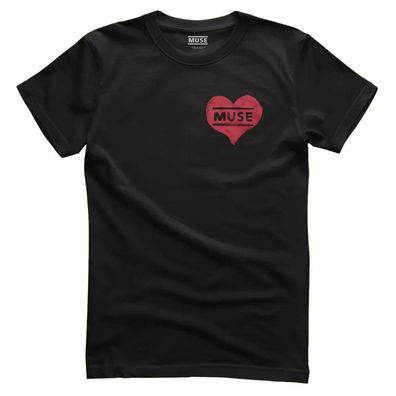 Muse T-Shirt Heart WMX-1-MUSE004M