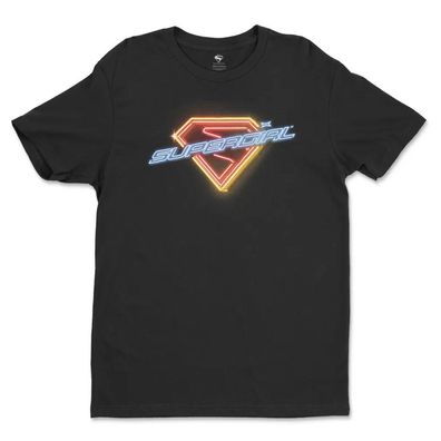 Supergirl T-Shirt Neon Logo WB-1-SUPGIRL001