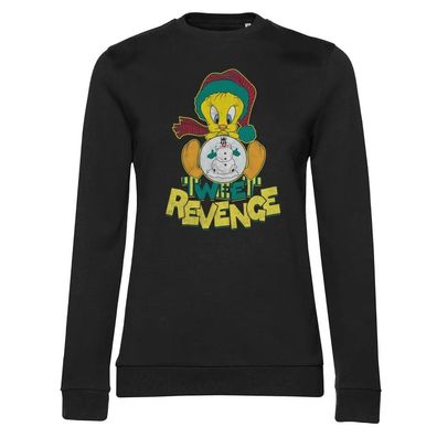 Looney Tunes Damen Sweatshirt Tweet Revenge Girly WB-53-LT020W