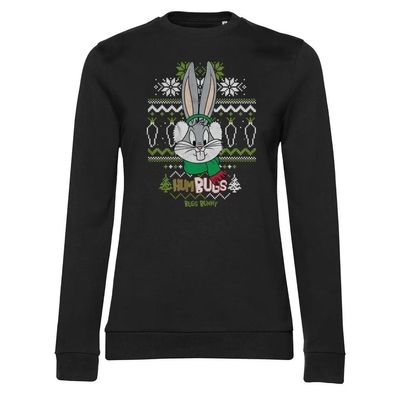 Looney Tunes Damen Sweatshirt Bugs Bunny-Hambugs Girly WB-53-LT019W