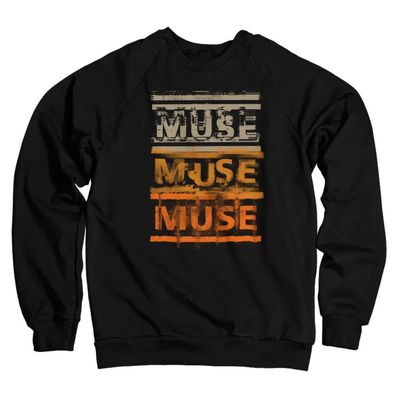 Muse Sweatshirt Stacked Logos WMX-3-MUSE001M