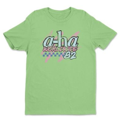 A-ha T-Shirt Worldwide '82 WMX-1-AHA006M