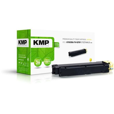 KMP Toner Kyocera TK-5270Y/TK5270Y yellow 6000 S. K-T88 remanufactured