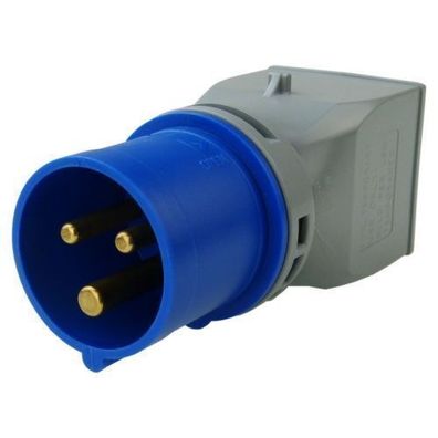 CEE Camping Adapter 16A 3 pol auf 230V französisch System Adapterstecker Caravan
