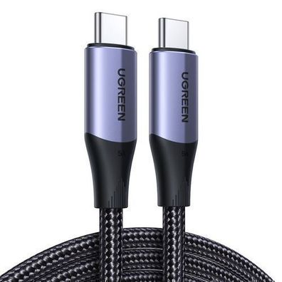 Ugreen USB-C zu USB-C 3.1 Gen 2 Schnellladekabel, 1 Meter, Schwarz
