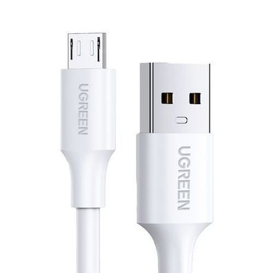Ugreen Hochleistungs-USB-Kabel US289 60143, 2m, Micro-USB auf USB-A, Weiß