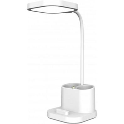 Platinet PDL008 LED Schreibtischlampe 5W 250 lm 2400 mAh Weiß
