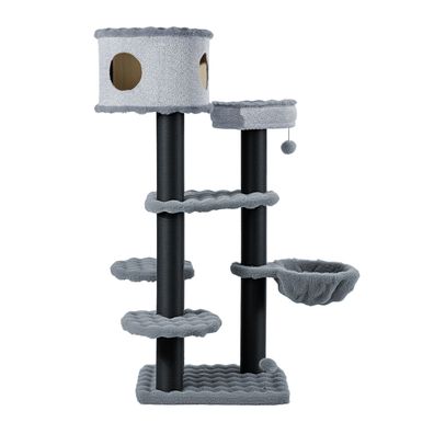 Fudajo Empire Tower 190cm XXL Kratzbaum Katzenbaum Katzenkratzbaum Kletterbaum