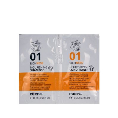 PURING 01 Richness Pflegendes Shampoo+ onditioner 10+10 ml