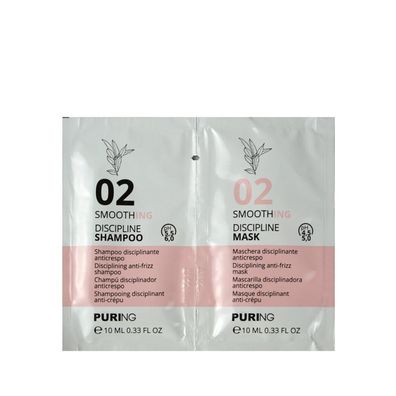 PURING 02 Smoothing Discipline Shampoo mit Maske 10+10 ml