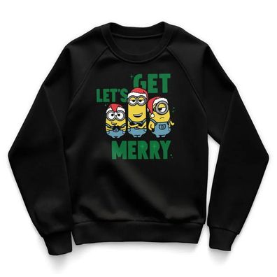 Minions Kinder Sweatshirt Let's Get Marry Kids UV-31-DMF018-DTF704