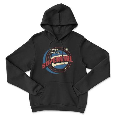 Supergirl Hoodie Retro Logo WB-33-SUPGIRL003