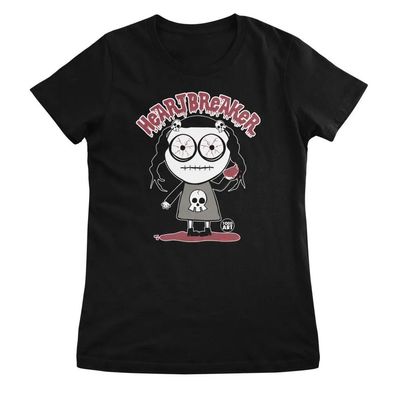 Todd Goldman Art Damen T-Shirt Bloody Mary The Heartbreaker-ToddArt Girly Tee
