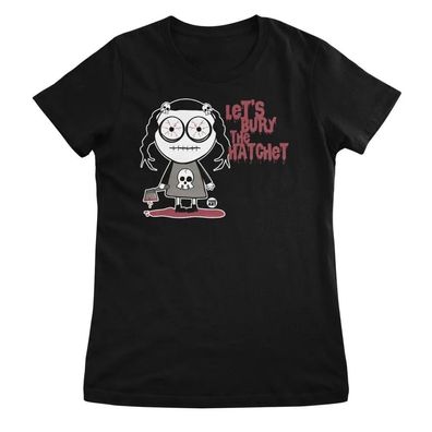 Todd Goldman Art Damen T-Shirt Let's Bury The Hatchet-ToddArt Girly Tee