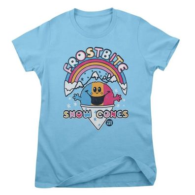 Todd Goldman Art Damen T-Shirt Frostbite Snow Cones-ToddArt Girly Tee TDA-5-FSCO011W
