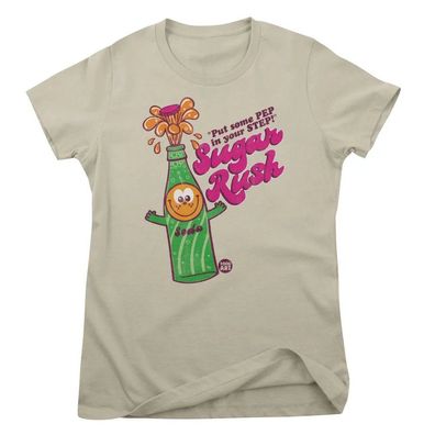 Todd Goldman Art Damen T-Shirt Sugar Rush Soda-ToddArt Girly Tee TDA-5-FSCO012W