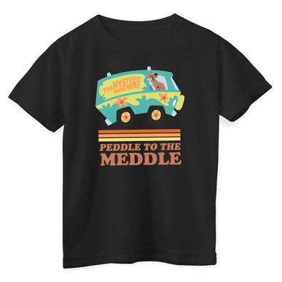 Scooby Doo Kinder T-Shirt Pedal TO The Meddle Kids Tee WB-12-SBD014-DTF1034
