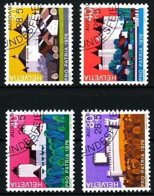Schweiz PRO PATRIA Nr 1075-1078 gestempelt X54BA42